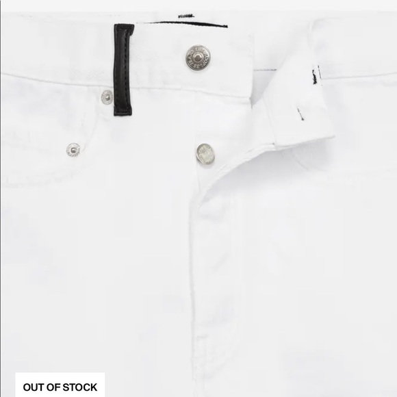 The KOOPLES white denim shorts size M NWT - Picture 3 of 10